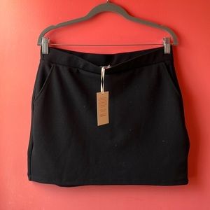 Modcloth Black Mini Skirt